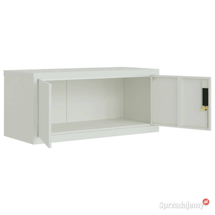 Szafka na dokumenty szara 90x40x40 stalowa Warszawa