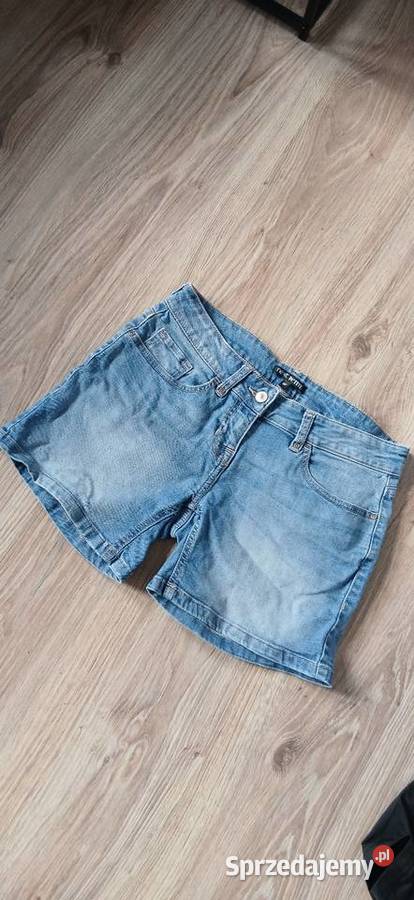 Damskie jeansowe spodenki klasyczne Grudziądz