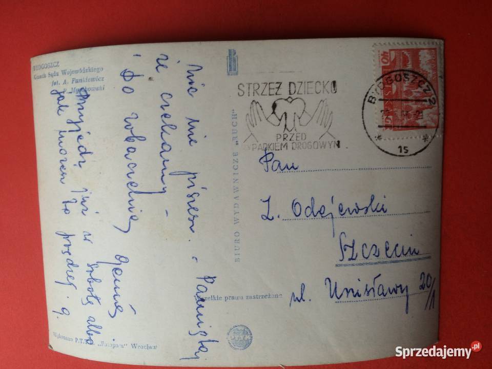 2340 Widokówka Bydgoszcz Szczecin