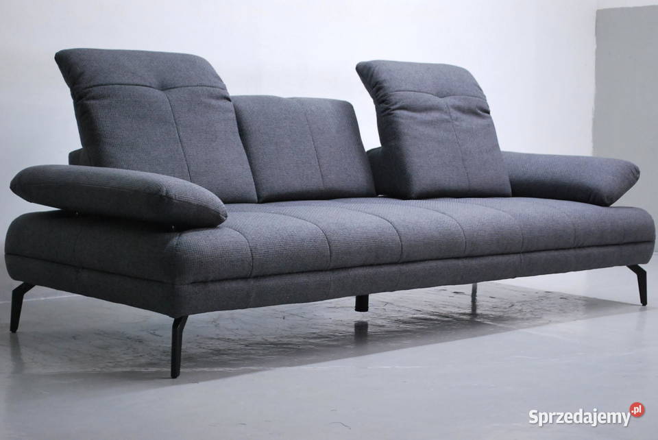 RZP nowa nowoczesna sofa 3 osobowa KANAPA popielata tkanina