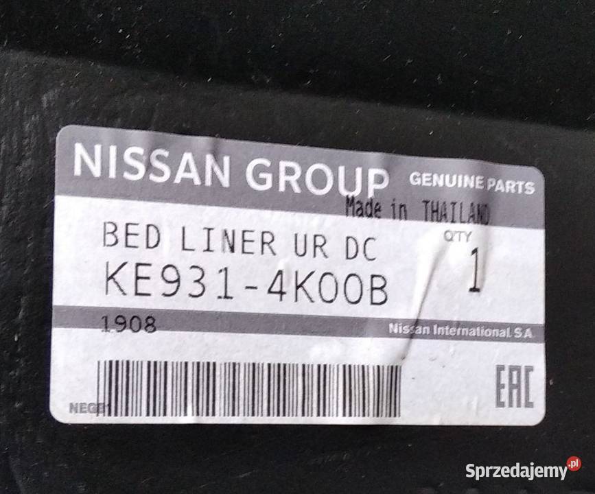 NISSAN NAVARA NP300 D23 WYKŁADZINA PAKI WANNA sprzedam