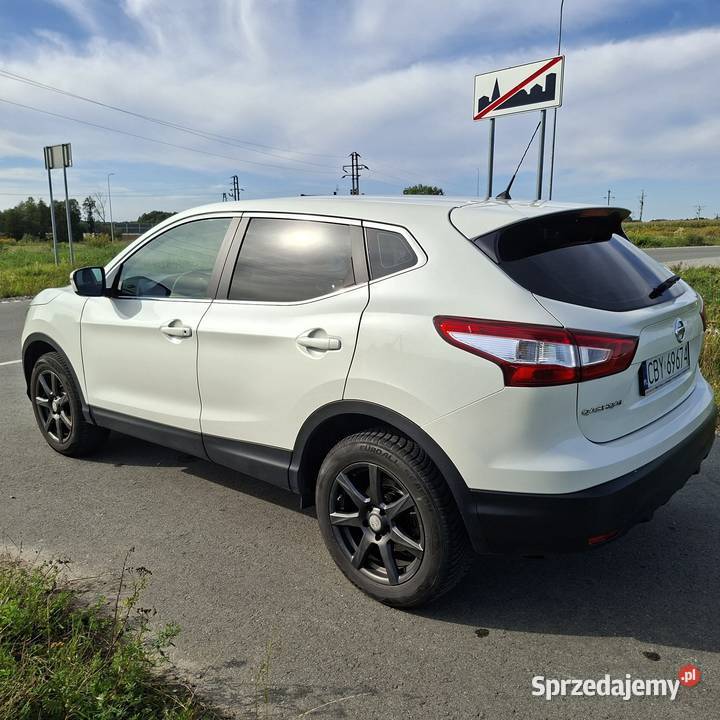 Nissan Qashqai II 12 DIGT 115 Salon Polska manualna Białe Błota