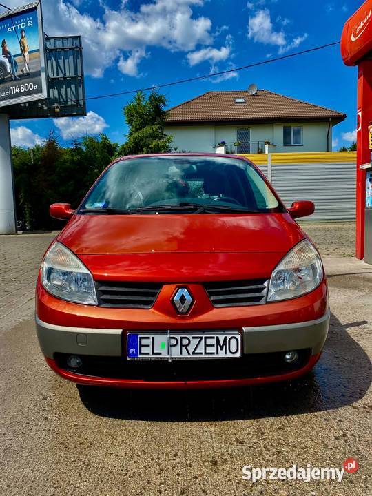 Renault Scenic 2 pierwszy właściciel benzyna łódzkie Zgierz
