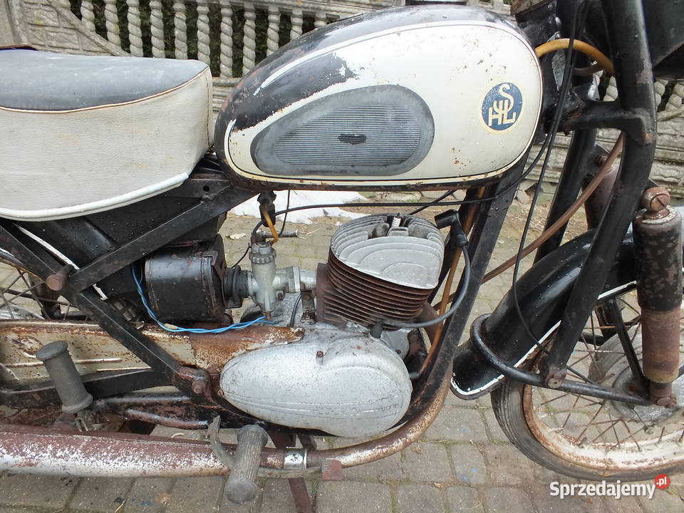 Shl M11 nie Wfm Wsk Junak Komar Kurier ŚLĄSK Rok produkcji 1962 Golasowice