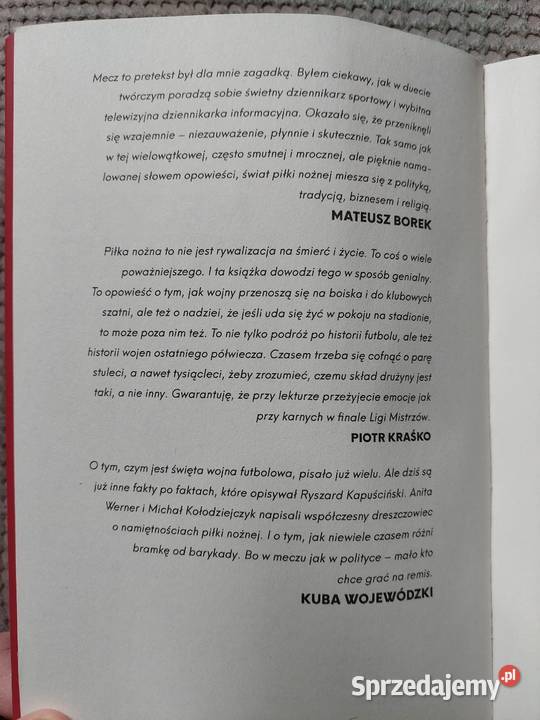 Mecz to pretekst Futbol wojna polityka małopolskie Kraków