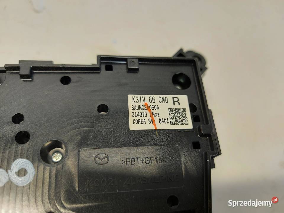 Mazda CX60 2023 panel sterowania radia nawigacji Panele sterowania, przełączniki dolnośląskie