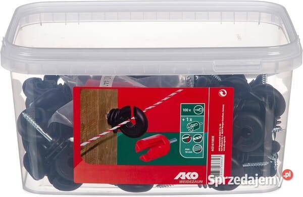 Izolator pierścieniowy do drutu i plecionki 100 małopolskie