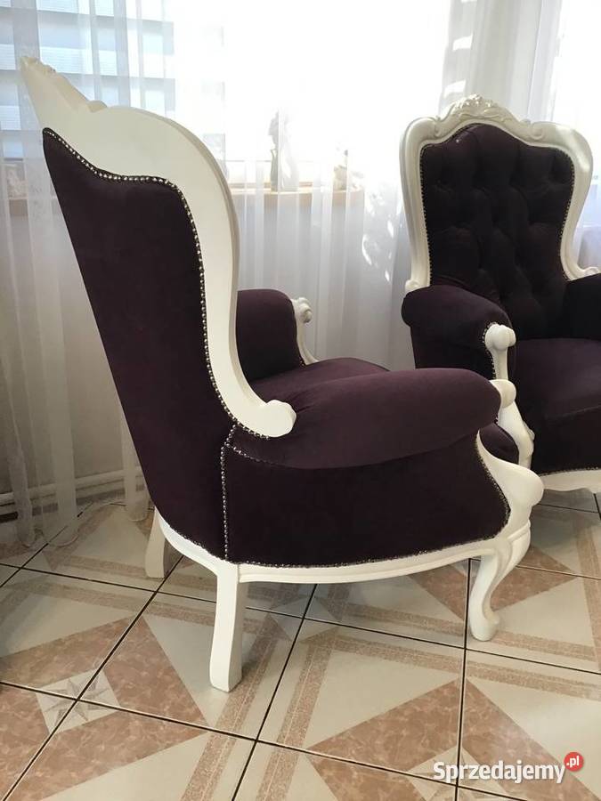 Fotel fotele ludwikowskie fotel ludwikowski Wieruszów