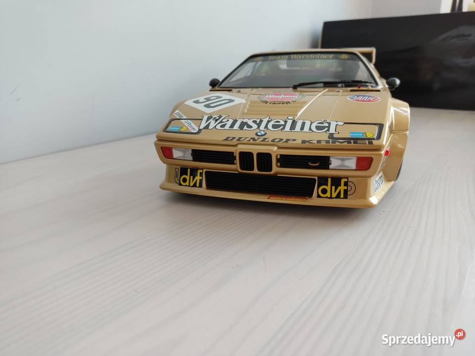 Model samochodu 112 BMW M1 GRB Le Mans 1983 opolskie Głuchołazy