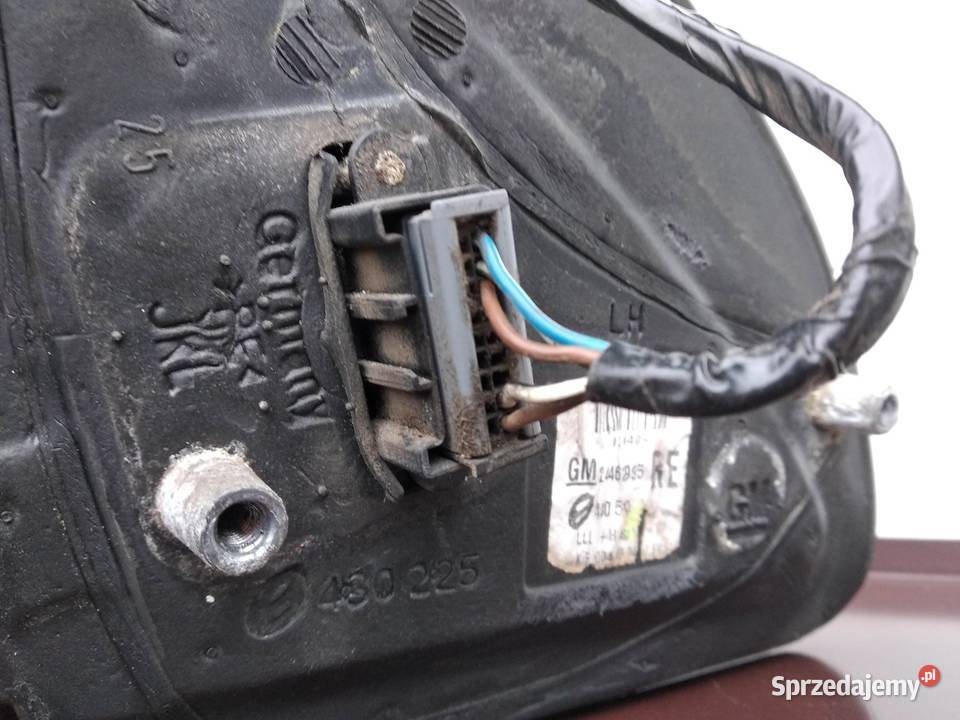 Opel Astra H hatchback kombi lusterko zewnętrzne Sieradz sprzedam