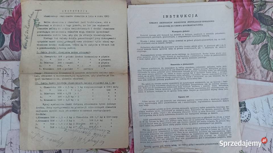 Książki rolnicze z lat 50 i 60 dot hodowli Wieluń