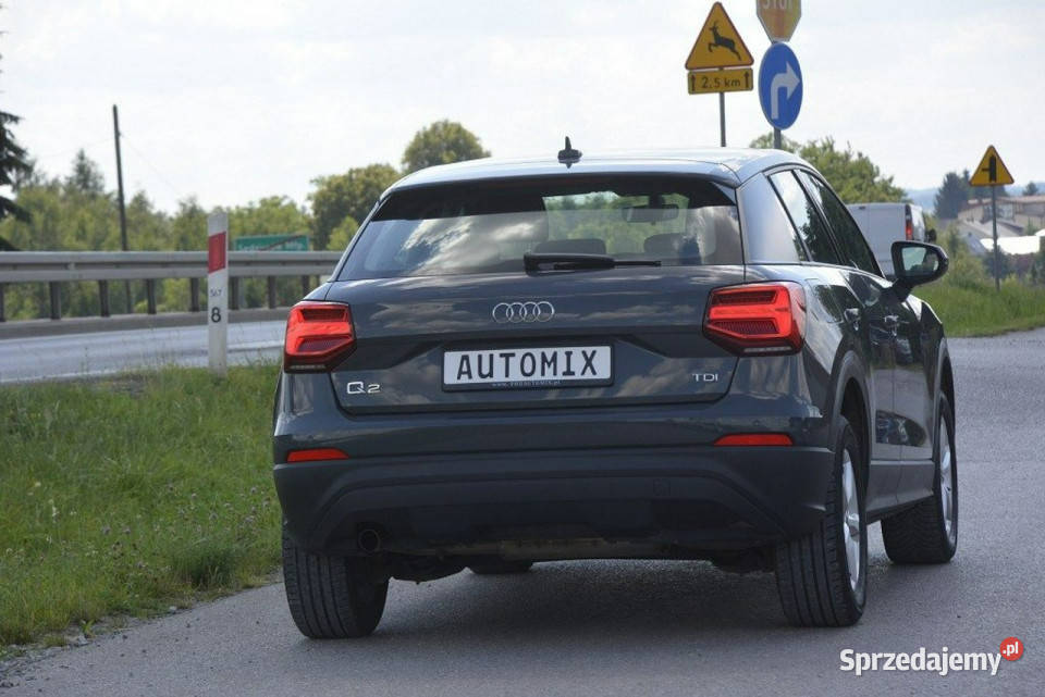 Audi Q2 16 TDI nawigacja full led gwarancja ESP podkarpackie Sędziszów Małopolski