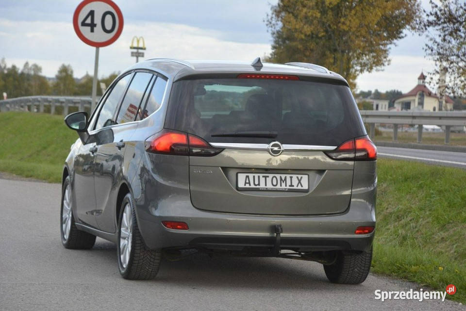 Opel Zafira 14Turbo doinwestowany 7osobowy Sędziszów Małopolski