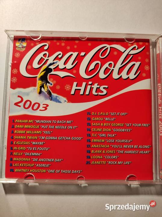 Coca Cola Hits 2003 kolekcjonerska płyta cd