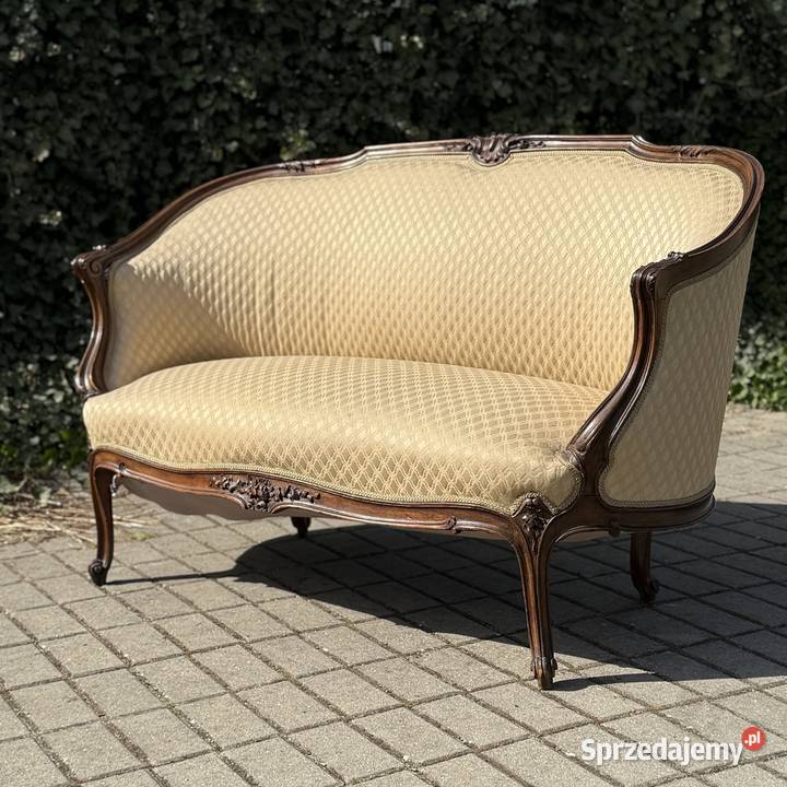 ARTexpert Wygodna pałacowa sofa Ludwik do zachodniopomorskie