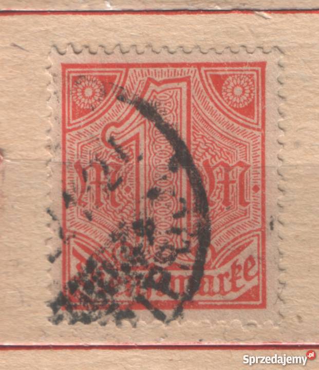 Zn Dopł DR Mi 30 kas 1920 Filatelistyka Gliwice