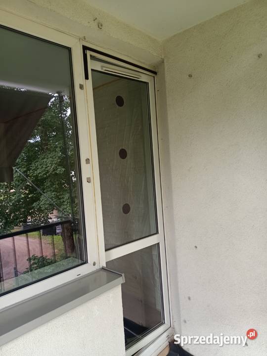 drzwi i okno balkonowe z demontażu W70 Żary