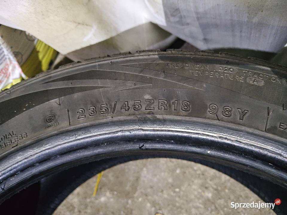 Opony wielosezonowe 23545R18 45 Samochodowe Łowicz sprzedam