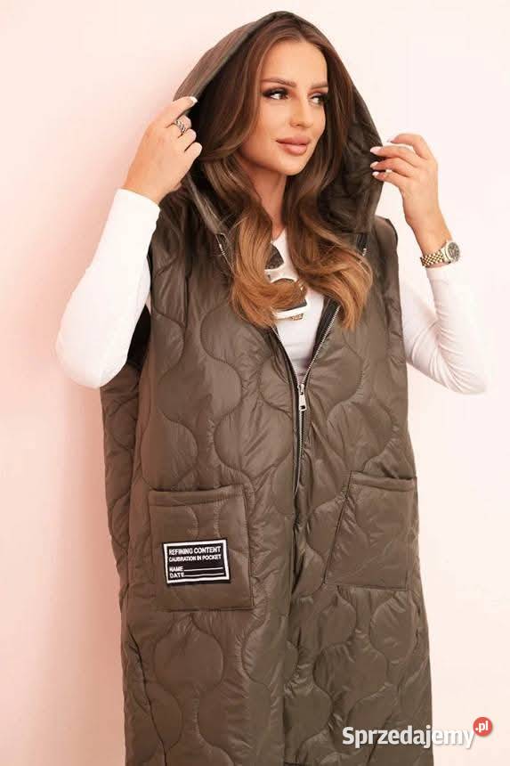 Kamizelka damska pikowana Plus Size sprzedam