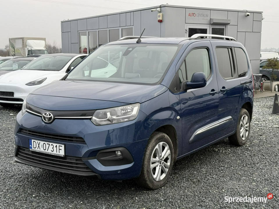 Toyota Proace City Verso 12 12V VVTi 110 2020R isofix dolnośląskie Wojkowice