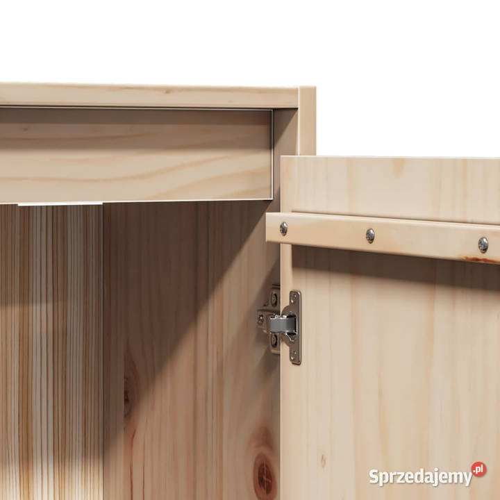 Szafki ścienne 2 30x30x100 lite drewno sosnowe Warszawa sprzedam
