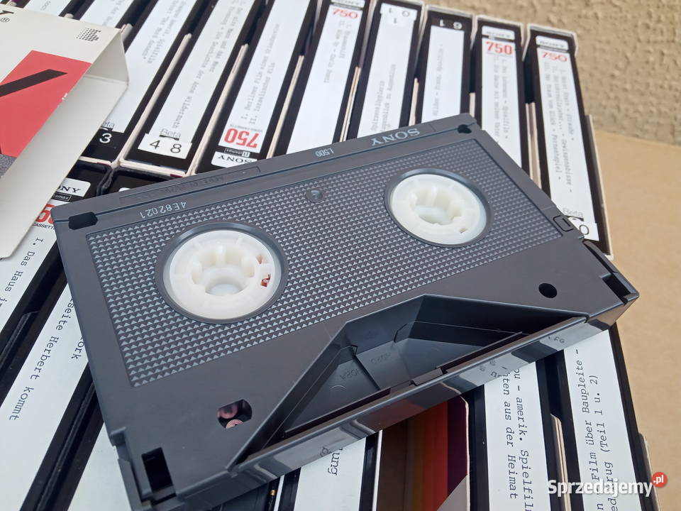 KASETY SONY Dynamicron L750 Betamax 22 wielkopolskie Poznań