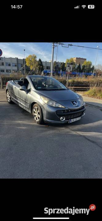 Sprzedam Peugeot 207 CC 16 vti małopolskie Kraków