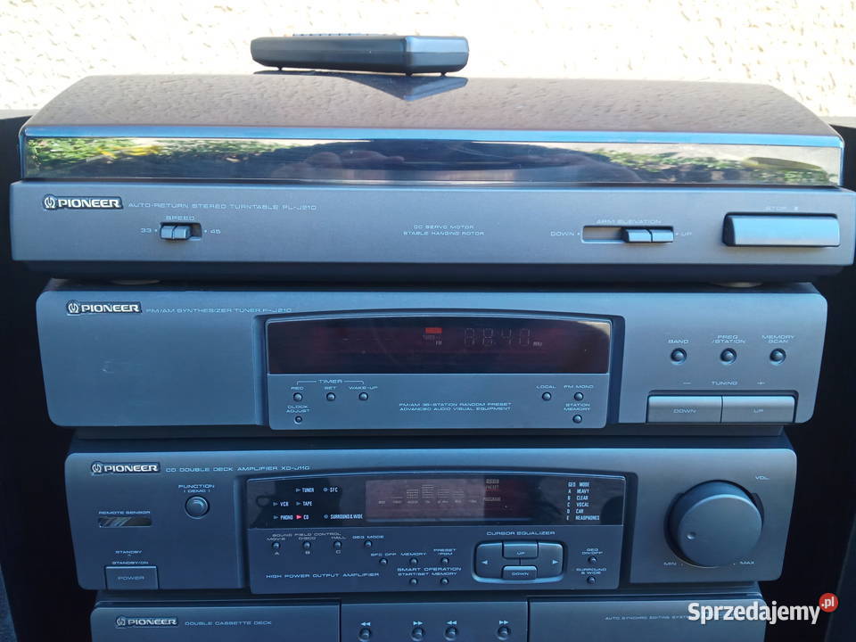 PIONEER XDJ110 SJ210 Wieża z pilotem szafka Poznań