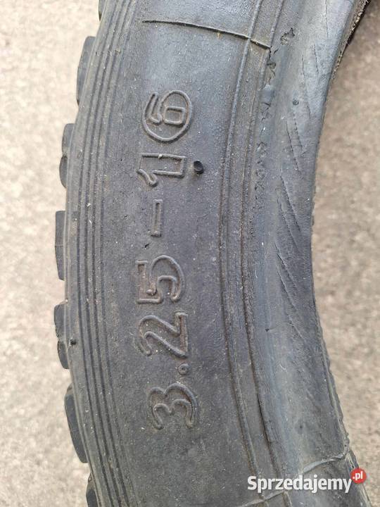Opona Stomil 325 x 16 WSK Jawa MZ Nowy Tomyśl