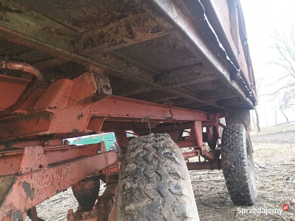 Przyczepa wywrotka hl 6011 Maszyny rolnicze Żary