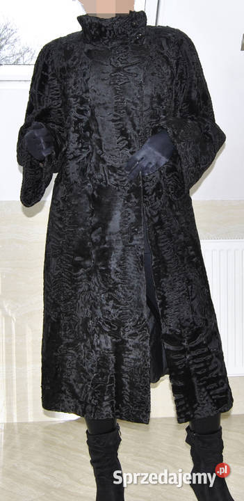 FUTRO KARAKUŁY BREITSCHWANZ Naturalne Czarne Zamość