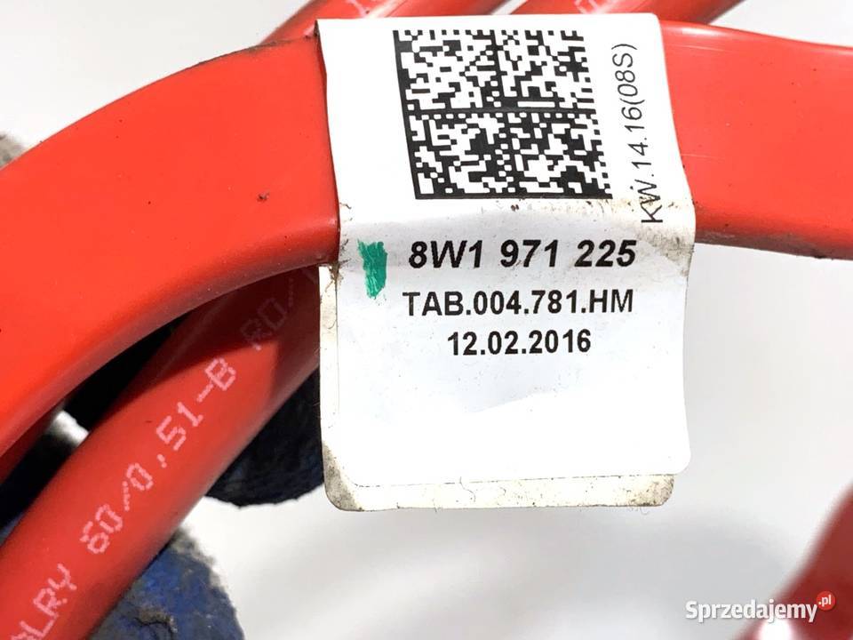 KLEMA PLUS AUDI A4 B9 8W1971225 20 150 PRZEWÓD