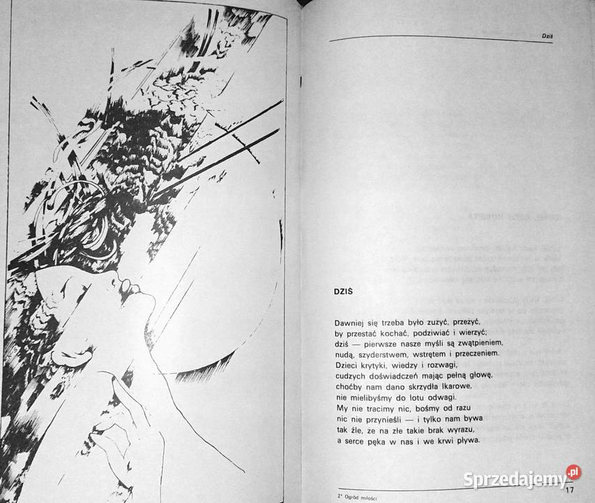 Ogród miłości K PrzerwaTetmajer B Leśmian L Rok wydania 1989 lubelskie Chełm sprzedam