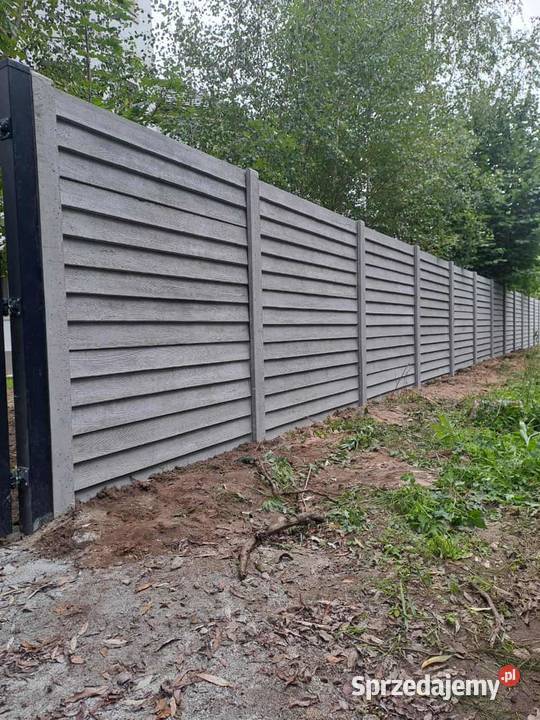 Nowoczesne ogrodzenia betonowe Wzory Oborniki Śląskie
