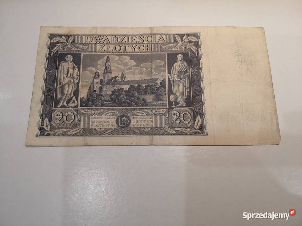 Banknot 20 złotych z 1936 roku