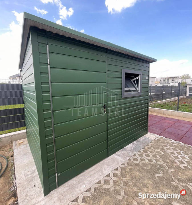 Schowek Domek ogrodowy 3x2 m drzwi okno dach