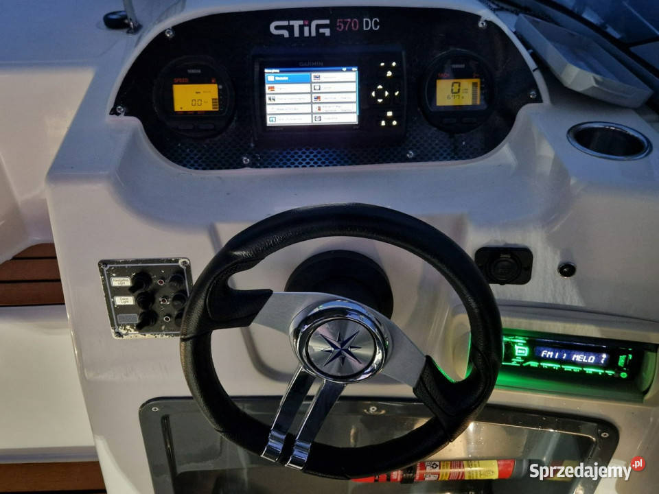 łodzie motorowe Stiga DC570 STING 570DCYamaha VAT marża Kętrzyn sprzedam