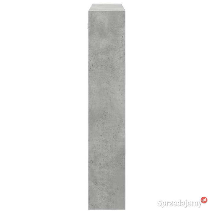 Szafka ścienna szarość betonu 80x15x80 WM854547 Półki mazowieckie Warszawa