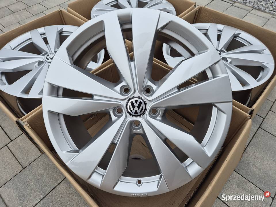 Felgi 19 5x112 Maxion OEM VW Audi Skoda Srebrne Żory