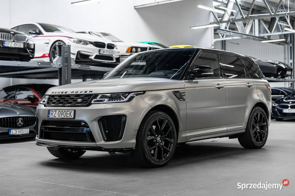 Land Rover Range Rover Sport SVR 50 V8 575 regulowane zawieszenie