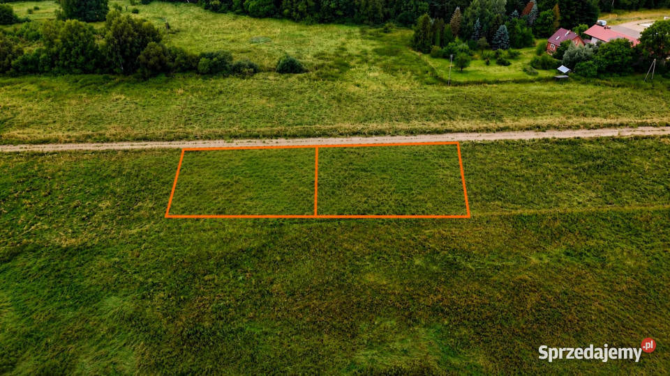 Działka budowlana 1560 m MPZP Sycewice k Słupska