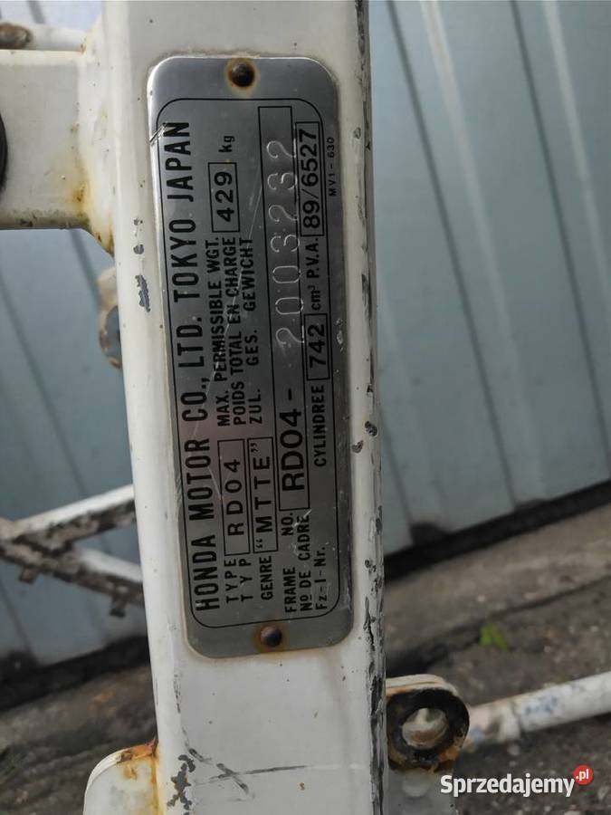 Africa twin rd04 rama zbiornik paliwa Iława sprzedam