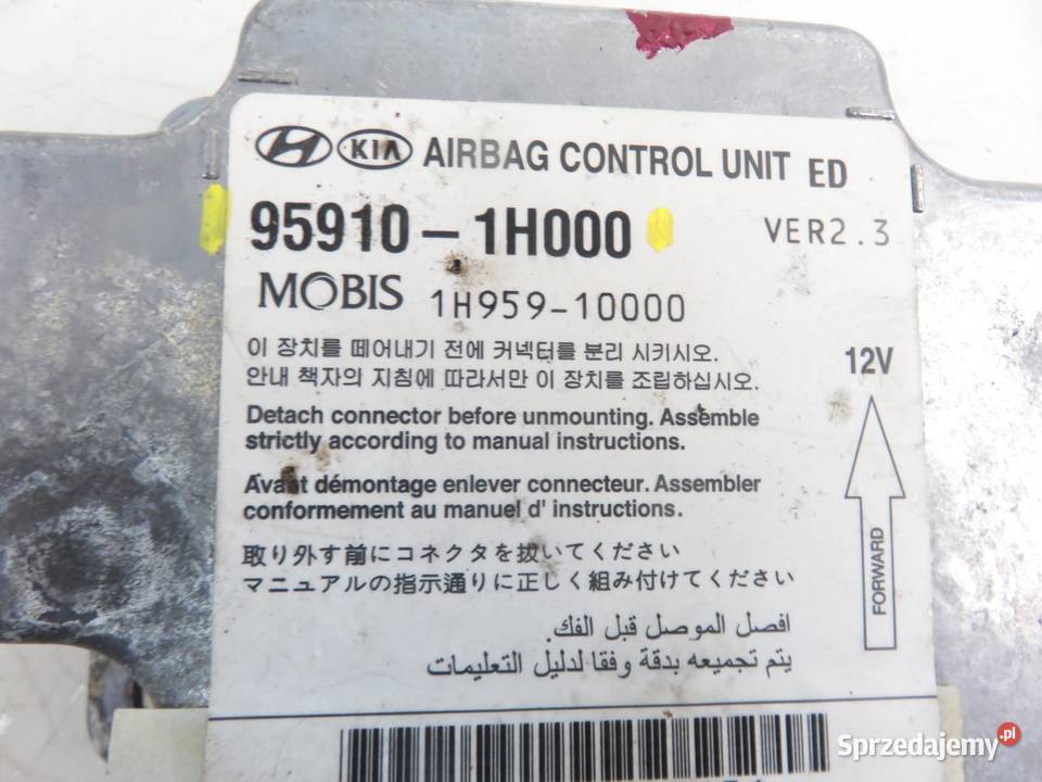 MODUŁ AIRBAG KIA CEED I SW ED 959101H000 sprzedam