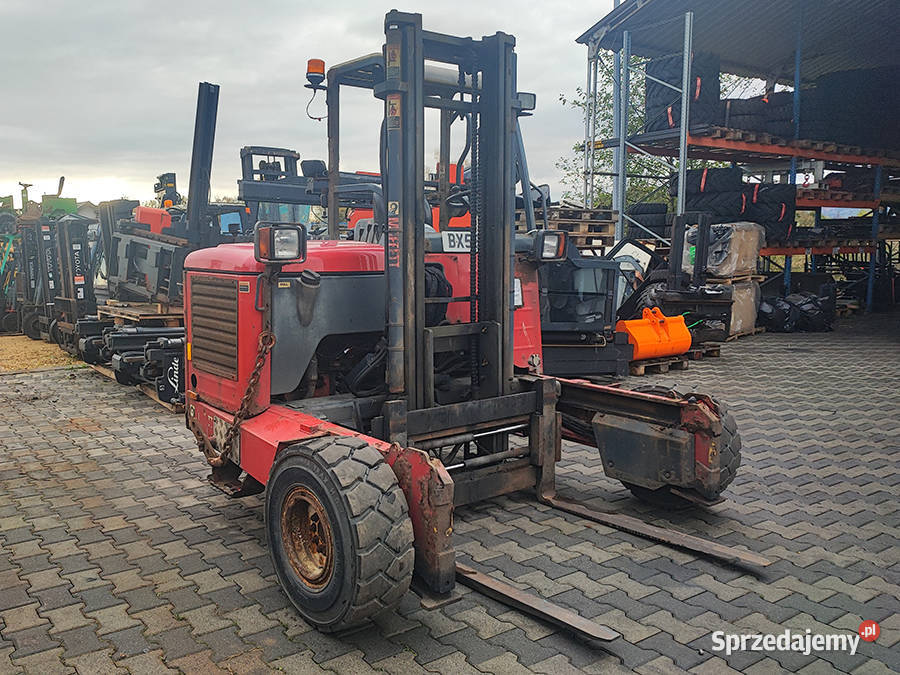 Wózek widłowy podwieszany Moffett M5 203 2 t Kęty sprzedam