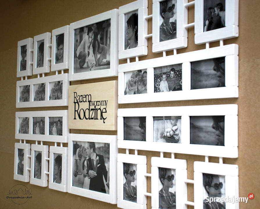 Galeria Ścienna drewniane ramki na zdjęcia śląskie sprzedam