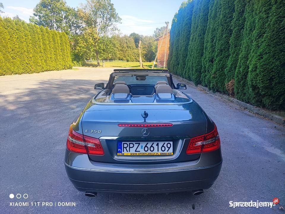 MercedesBenz Klasa E 350 kabriolet 306 7GTRONIC Przeworsk