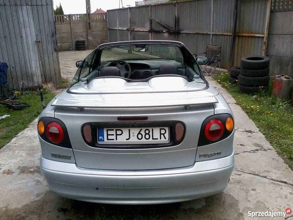 Renault megane cabrio 16 LPG Sekwencja okazja garażowany Rząśnia sprzedam