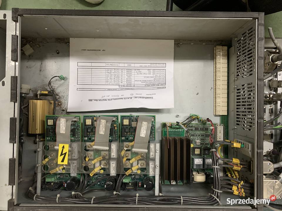 Elektronika do cutter Lectra VT2500 TOPSPIN Produkcja Prudnik sprzedam