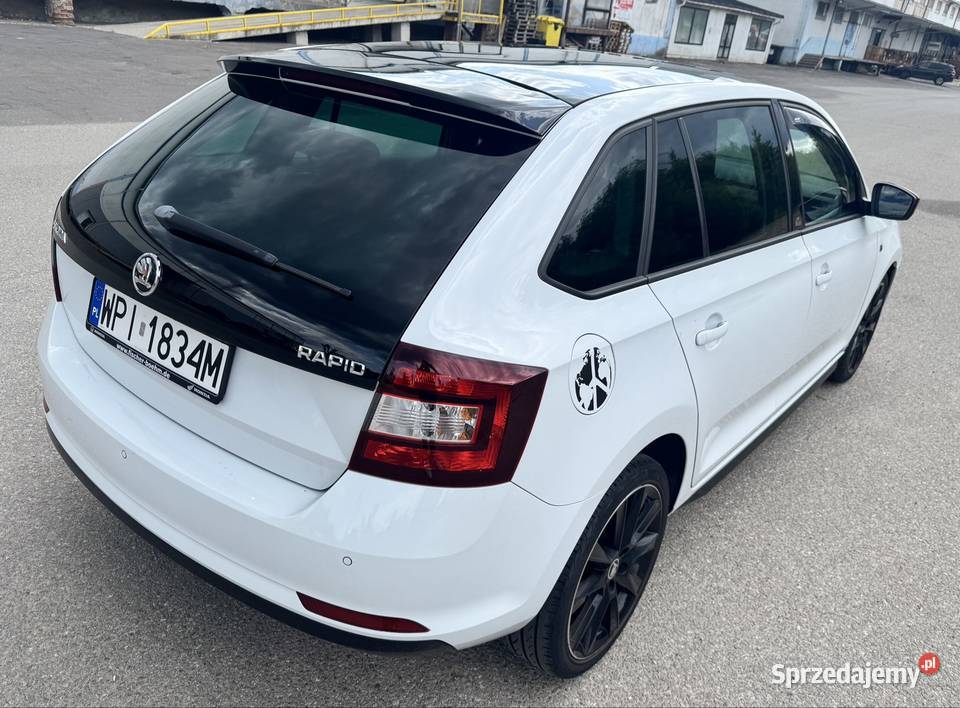 Skoda Rapid Monte Carlo 12 TSI bogate biały Piaseczno
