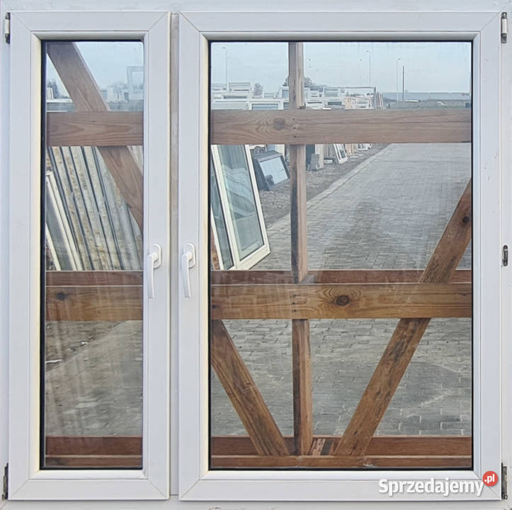 OKNA KacprzaK 146X144 OKNO Używane Plastikowe Okna ścienne Lublin